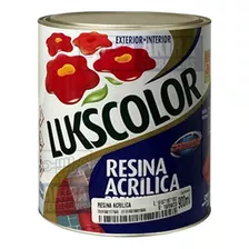 Resina Acrilica Lukscolor 900ml Embeleza Protege Impermeabil