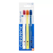 Trio Curaprox Com 3 Escovas Cores Ultra Macia