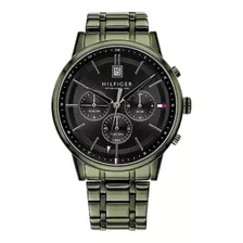 Reloj Tommy Hilfiger 1791634 Acero Inoxidable Verde En Stock