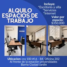 Alquilo Puesto De Trabajo En El Sur , Buena Ubicacion Al Frente De Estacion Universidades