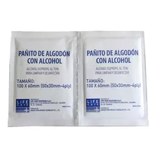 Paño De Algodon Con Alcohol