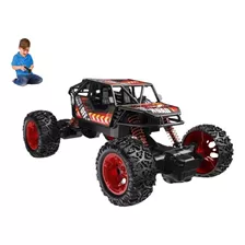 Carro Rc Speed Bateria Recargable Control Remoto Color Negro