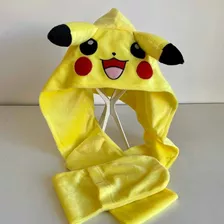 Touca Longa Pikachu (pomemon) Otaku Gamer Nintendo