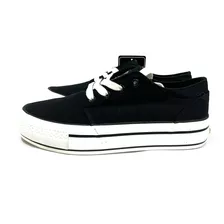 Zapatilla 100% Tela Marca Spitfire N*38 Negro