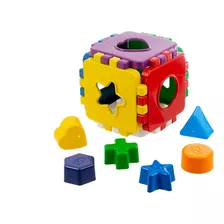 Cubo Educativo Brinquedo Pedagógico Desenvolvimento Infantil