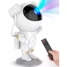 Proyector Galaxia Lámpara Luz Led Astronauta Color De La Estructura Gris