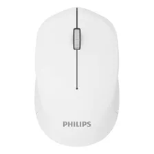 Mouse Wireless Oficina Philips M344 Inalambrico Blanco