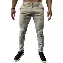 Kit C/ 3 Calça Masculina Jeans Sarja Colorida Reta Top