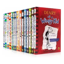 Jeff Kinney Diary Of A Wimpy Kid 1-16 Libros En Caja, Serie