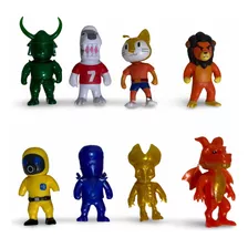 Pack 8 Figuras Stumble Guys Nuevos Skins 2023 Personajes