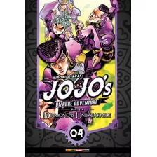 Jojo's Bizarre Adventure - Parte 4: Diamond Is Unbreakable Vol. 4, De Araki, Hirohiko. Editora Panini Brasil Ltda, Capa Mole Em Português, 2022