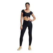 Calça Legging Cintura Alta Preta Maria Gueixa - 10692