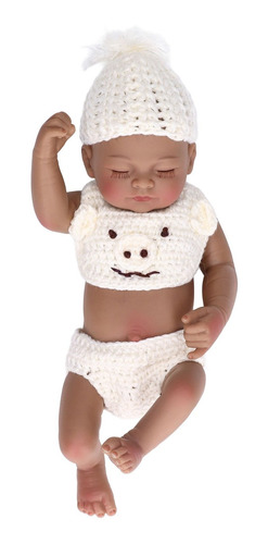 Muñeca Bebé Recién Nacido Realista 10 Pulgadas Silicona Suav
