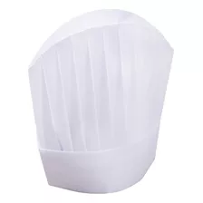 Gorro Cocina Cocinero Chef Desechable Niños Pizza Blanco 1a