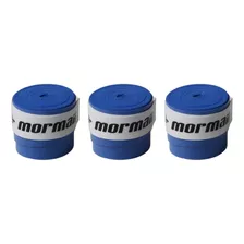 Overgrip Mormaii Beach Tennis Premium Azul Kit 3 Unidades