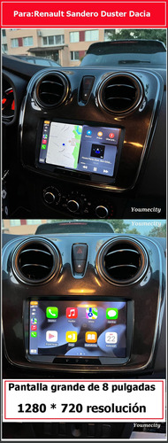 Auto Radio Estreo Android Para Renault Sandero Duster Dacia Foto 2