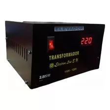 Transformador Elevador De 2000w Entrada 110v Salida 220v