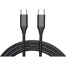 Cable Usb C A Usb C, 15 Pies/100w/negro