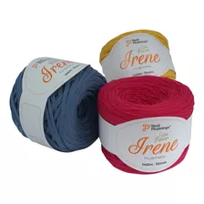 3 Fio De Malha Premium Irene 140m/160gr- Escolha Suas Cores 