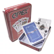 Baralho De Qualidade Completo Apex C/112 Cartas Caxeta Truco