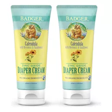 Badger - Crema De Paales De Xido De Zinc, Calndula Con Cera