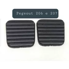 Kit Capa Pedal Freio E Embreagem Peugeot 206 207