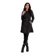 Sobretudo Inverno Casaco Feminino Trench Coat Casual Forrado