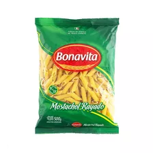 Pasta Mostachol Rayado Bonavita 500 G 