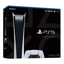 Sony Playstation 5 Digital Edition 825gb Blanco E Negro