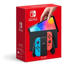 Nintendo Switch Oled Set Neon Consola De Videojuegos 