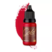 Pigmentos Gold Line Lips Vermelho - 5 Ml