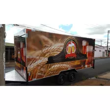 Trailer 5x2m Treiler Thiago Murilo Food Truck