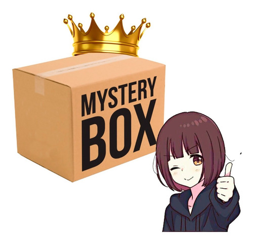 Caja Misteriosa Sorpresa Mistery Box De Anime Personalizada