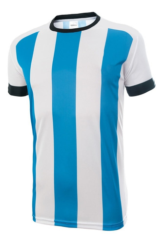 Camiseta Argentina Infantil Niño Futbol Sponsor Sublimada