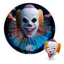 Máscara Halloween It Payaso Asesino Pennywise Disfraz Of368 Color Multicolor Payaso It