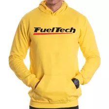 Blusa Moletom Canguru Fuel Tech Varias Cores Otima Qualidade