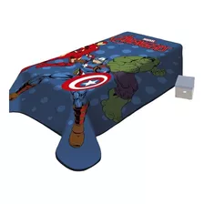 Cobertor Raschel Plus Marvel Avengers Em Ação 150cm X 200cm
