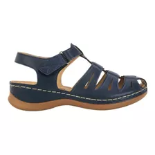 Sandalias Cangrejeras Mujer Huarache Cerrado Plataforma Moda