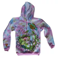 Tie Dye Sudadera Rick Y Morty 