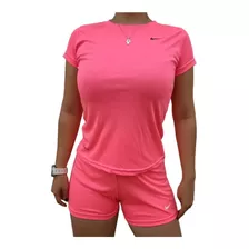 Conjuntos Dri Fit Unicolor Dama Nike