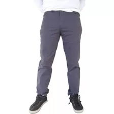 Pantalon De Gabardina Recto Clasico Talle Especial