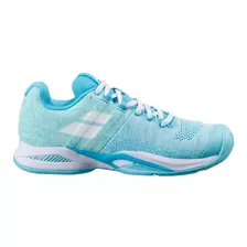 Zapatilla Babolat Mujer Propulse Blast All Court Turquoise