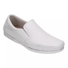 Sapato Branco Masculino Médico Enfermeiro Estiloso Sapatilha