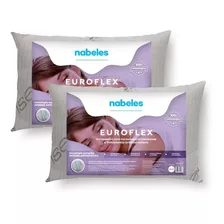 Kit 2 Travesseiro Tecnológico Nabeles Euroflex Anti Estresse