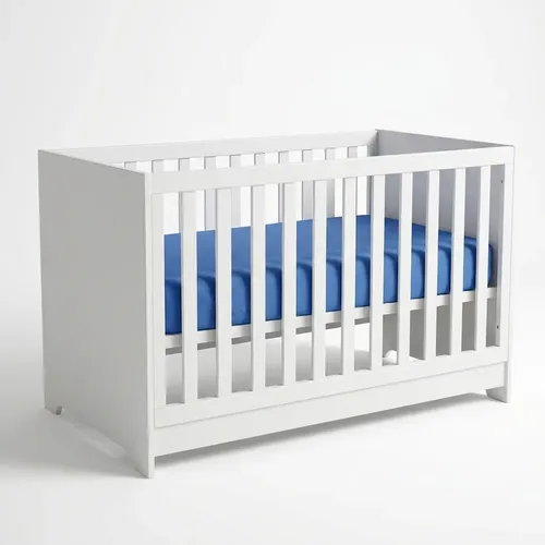 Capa Protetora Impermeável Berço Azul Azul Royal 1,50 X 70 X 14
