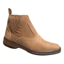 Bota Country Social Casual Macio Solado Borracha Costurado