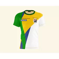 Camiseta Blusa Torcedor Seleção Brasileira 7 Unidades - Pers