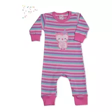 Enterito Bebe Ml Rayado Con Puño I21 Buha Marca Anchus