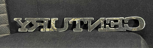Emblema Lateral Letras Buick Century Original Foto 4
