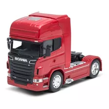 Welly Scania Camión V8 R730 Rojo 32670sw